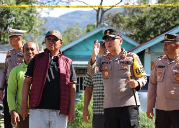 Kapolres Lampung Barat Sambut Kunjungan Anggota DPR RI Mukhlis Basri di Suoh
