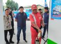 Jelang Lebaran, Polresta dan Disdagperin Kabupaten Pati Lakukan Pengecekan Takaran SPBU dan SPBE