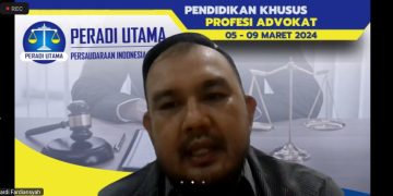 Prof. Hardi Fardiansyah: Advokat Harus Kedepankan Etika dan Integritas