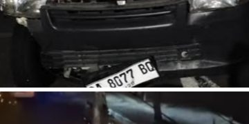 Tim Dit Samapta Polda Sumbar Ditabrak Ambulans Saat Hendak Amankan Tawuran
