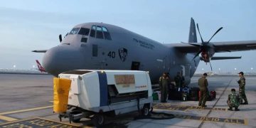 Misi Kemanusiaan untuk Palestina, Super Hercules TNI AU Tiba di Abu Dhabi, UEA
