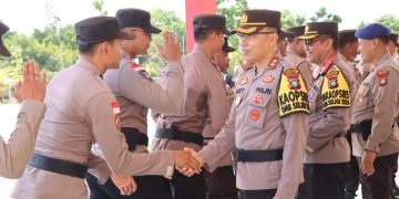 Kapolres Gelar Halal Bihalal dengan Seluruh Personel Polres Bintan