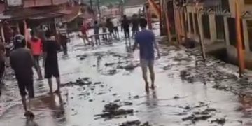 Banjir Bandang Melanda Nagari Bukik Batabuah Agam, Sumatera Barat