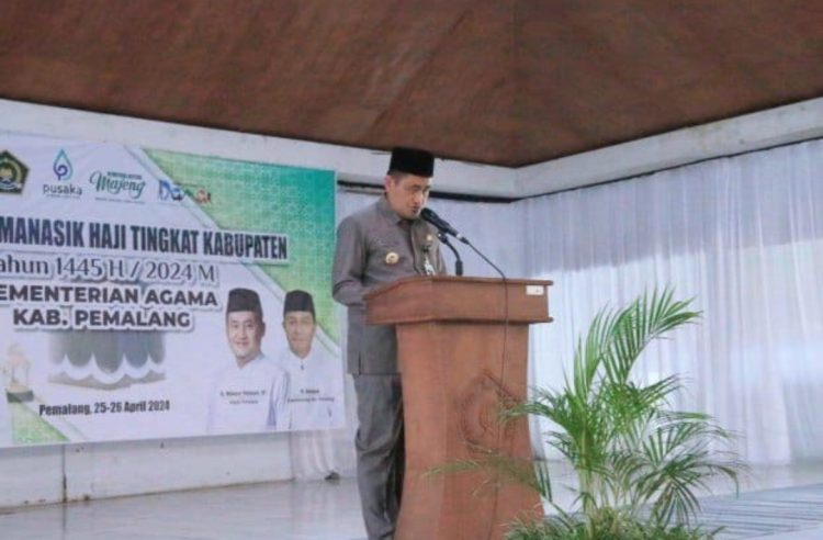 Bupati Pemalang Buka Manasik Haji 2024