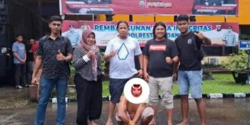 Rudapaksa Anak Kandung, Pria Paruh Baya Dibekuk Polresta Padang