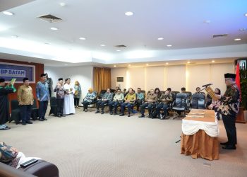 Wakil Kepala BP Batam Lantik Tiga Pejabat di Lingkungan BP Batam