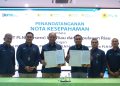 PLN Icon Plus Sumbagteng dan PLN RKR Teken MoU Sektor Kelistrikan, Internet, Energi Baru Terbarukan