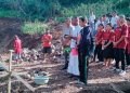 Peletakan Batu Pertama Pembangunan SMKN 7 Ende di Moni Disambut Antusias