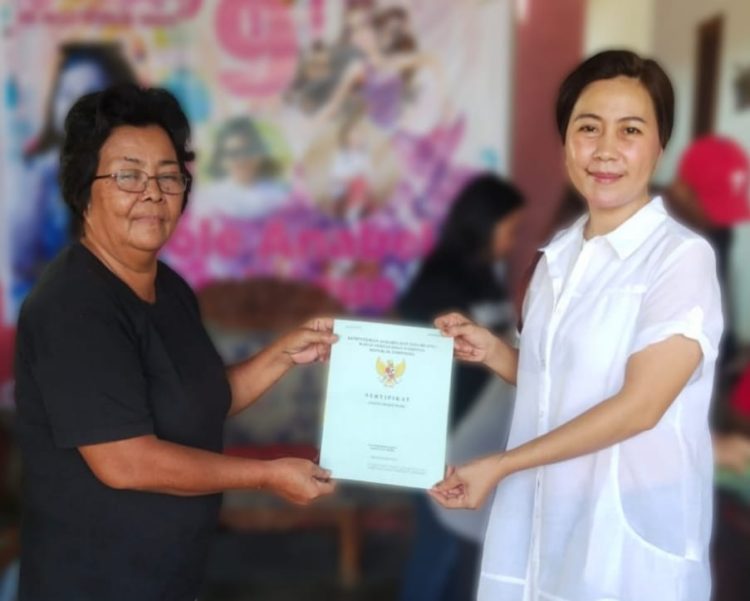 Program PRONA Kembali Hadir, Bantu Masyarakat Desa Tumpaan Baru Mengurus Sertifikat Tanah
