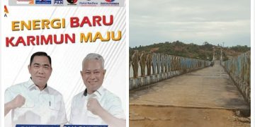 Jembatan Penghubung Desa Pauh dan Kecamatan Moro, Saksi Perjuangan Bakti Lubis – Raja Bakhtiar untuk Masyarakat