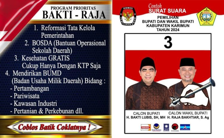 Program yang Ditawarkan Bakti Lubis – Raja Bakhtiar Menjawab Permasalahan yang Dirasakan Masyarakat Karimun