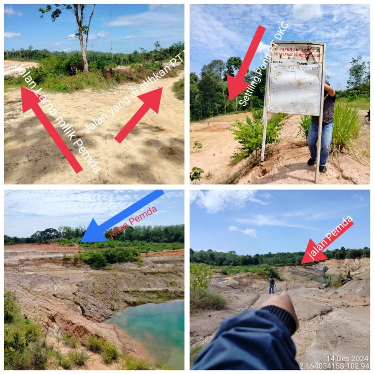 Alamak, Jalan Milik Pemda Sarolangun Dieksploitasi Perusahaan Tambang PT DKC