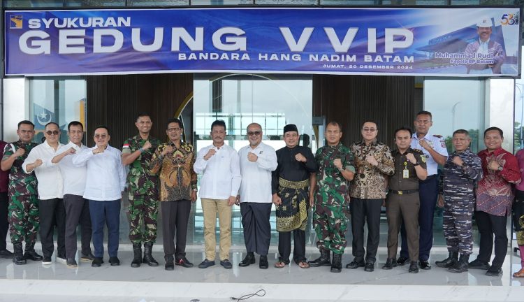 Kepala BP Batam Resmikan Revitalisasi dan Pengembangan Gedung VVIP Bandara Internasional Hang Nadim