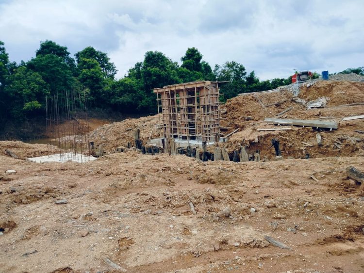 Pembangunan Jembatan oleh PT SAM Belum Kantongi Izin dari Pemkab