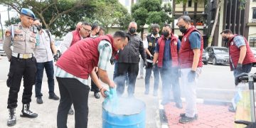 Polda Kepri Musnahkan 2,08 Kg Sabu, 5,41 Kg Ganja, dan 638 Butir Ekstasi