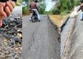 Proyek Cacat Mutu Pemkab Sarolangun – PT NJ, Hitungan Bulan Aspal Senilai 17,9 Milyar Sudah Rusak