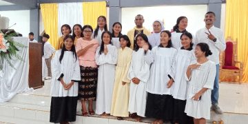 Misa Malam Natal di Paroki Moni Berlangsung Aman dan Khidmat
