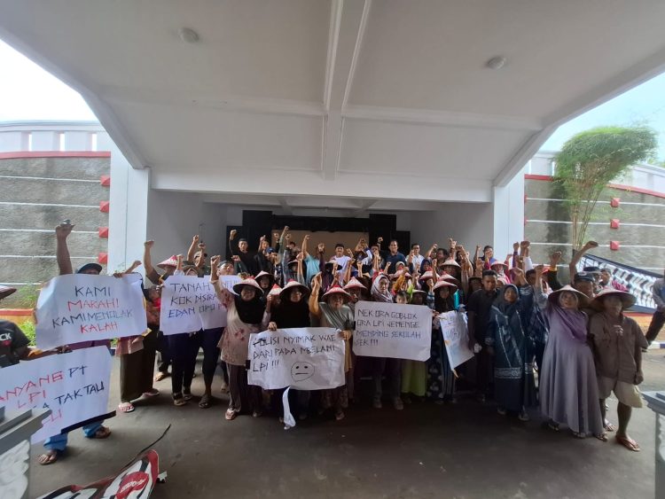 Konflik dengan PT LPI Terus Memanas, Petani Pundenrejo Tuntut Pengembalian Tanah 