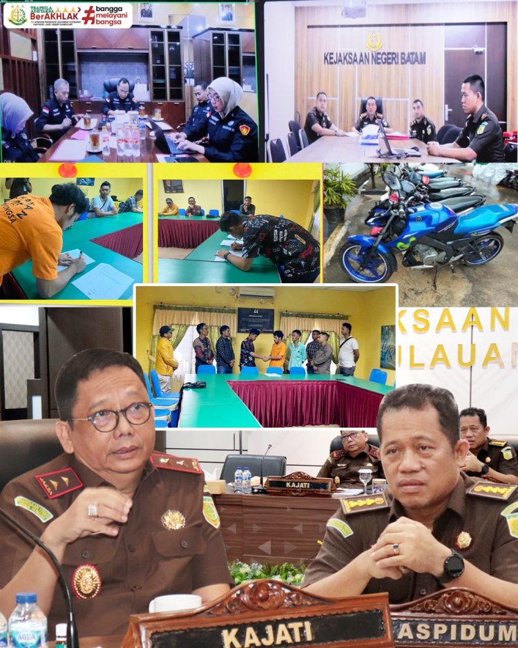 Kajati Kepri Hentikan Proses Hukum Tersangka Pencurian Motor melalui Restorative Justice