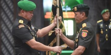 Letjen TNI Mohammad Fadjar Resmi Jabat Pangkostrad