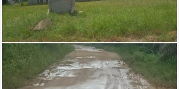 Jalan Desa Mentawak Ulu Rusak Parah, Padahal Dianggarkan Tiap Tahun dari Dana Desa