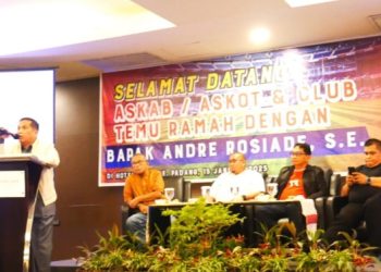 Suparman Owner Klub Minang Sejagat dan PS Machudum Dukung Andre Rosiade Pimpin Asprov PSSI Sumbar