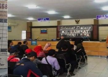 Samsat Kota Kediri Diduga Jadi Bancakan Pungli Hingga Berikan Uang Tutup Mulut ke Awak Media