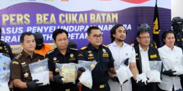 BC Batam Gagalkan Penyelundupan 10,95 Kg Sabu, Sindikat Libatkan Pasangan dan Keluarga