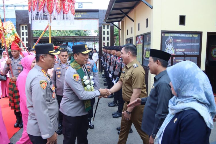 Kunjungan Kapolda Sulsel ke polres Takalar Disambut Pj.Bupati