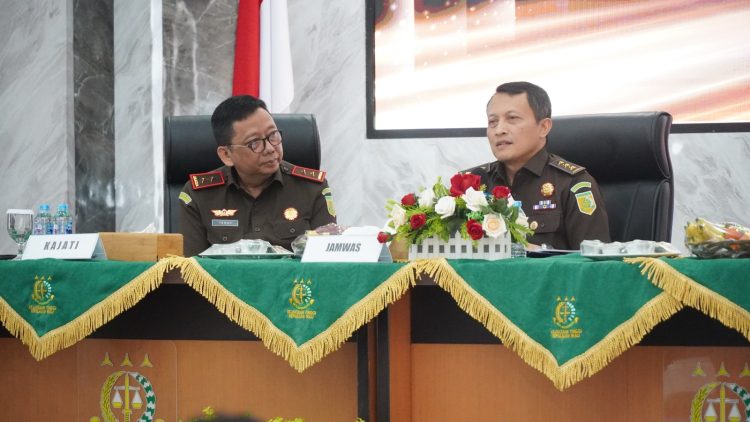 Jamwas Kejagung RI Kunjungi Kejati Kepri untuk Inspeksi Pimpinan