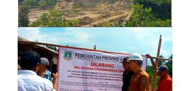 17 Warga Diperiksa Polda Banten, Pemilik Tambang Ilegal Diduga Kebal Hukum