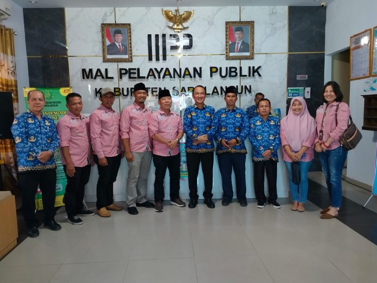 Dinas PMPTSP Kabupaten Kepahiang Studi Tiru ke Mal Pelayanan Publik Sarolangun
