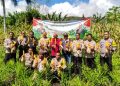 Kapolsek Wolowaru Panen Perdana Jagung di Desa Koanara, Dukung Ketahanan Pangan Lokal