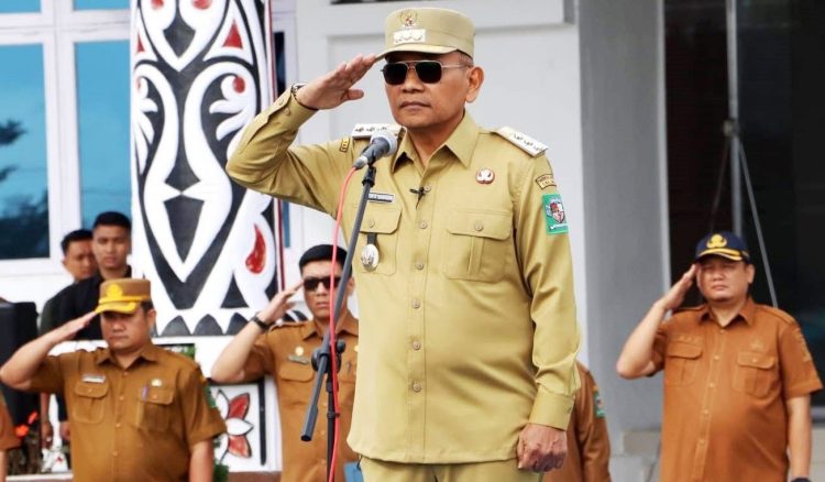 Pimpin Apel Gabungan Perdana, Bupati Anton Achmad Saragih Ajak ASN Kompak Membangun Simalungun