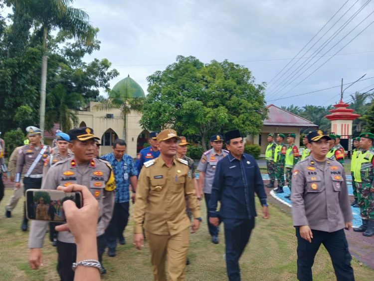 Polres Sarolangun Gelar Apel Pasukan Operasi Ketupat 2025 untuk Pengamanan Idulfitri