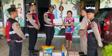 Kasat Samapta Polres Karimun AKP Rizal Pimpin Kegiatan Jumat Berkah di Panti Asuhan Jehovah Jireh