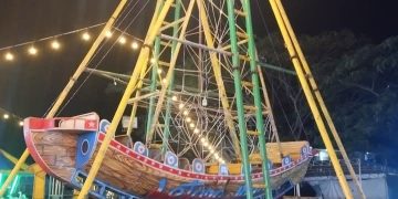 Pengelola Pasar Malam Siap Bertanggung Jawab atas Kerusakan Lapangan Putri Hijau