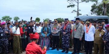 Perkuat Ketahanan Pangan, Bupati Dampingi Kunker KSAL dan Kabarharkam Polri di Takalar
