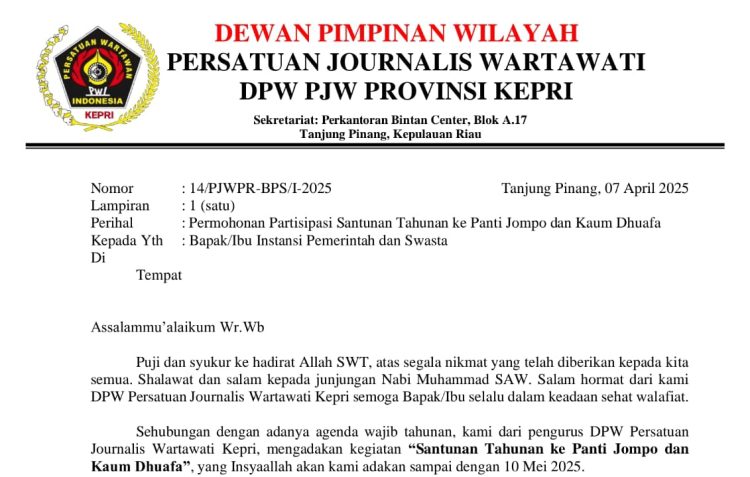 Logo dan Atribut Dicatut, PWI Kepri Pertimbangkan Ambil Langkah Hukum