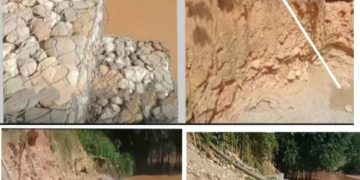 Proyek Bronjong di Sungai Dingin Cacat Mutu, PUPR Sarolangun: Kesalahan Kontraktor