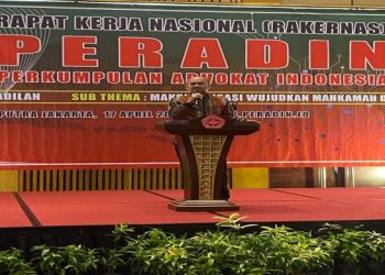 Mahkamah Agung Minta Advokat Peradin Jaga Integritas dan Lapor Jika Temukan Pelanggaran Etik Hakim