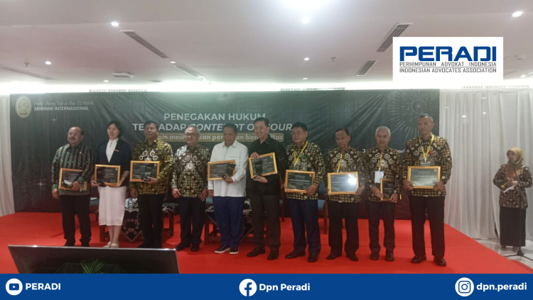 Ketua Umum Peradi Tegaskan Pentingnya Dukungan MA terhadap DKPB dalam Penegakan Kode Etik Advokat
