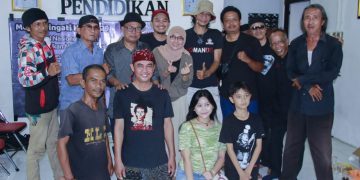 Penyair, Pelajar, Aktivis dan Jurnalis Kompak Peringati Hari Puisi Nasional dan Hardiknas 2025 di Kota Depok