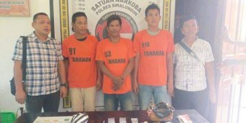 Unit Reskrim Polsek Perdagangan Tangkap Tiga Tersangka Kasus Narkoba