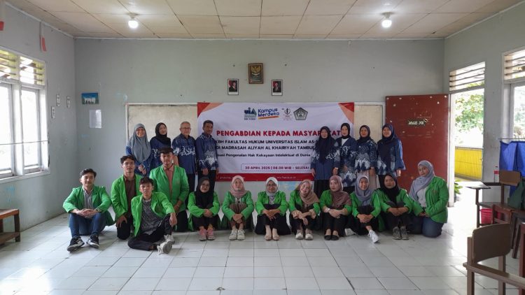 Fakultas Hukum Universitas Islam As-Syafi’iyah Gelar Penyuluhan Terkait Hak Kekayaan Intelektual