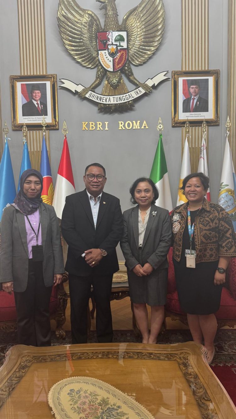 Fary Djemy Francis Temui Adm KBRI Roma, Bahas Peluang Investasi dan Rencana Pengembangan Batam