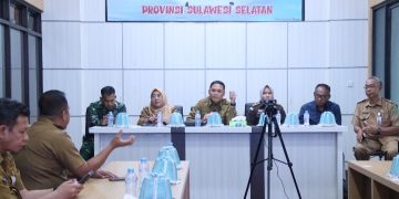 Wabup Takalar Ikuti Rakor Pengendalian Inflasi Daerah secara Virtual