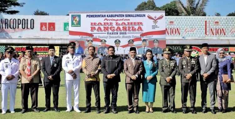 Pemkab Simalungun Gelar Upacara Peringatan Hari Lahir Pancasila Tahun 2025.