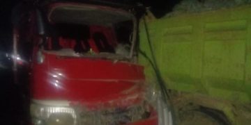 Jalanan Gelap dan Minim Rambu, Dua Truk Kecelakaan Parah di Kecamatan Mappakasungu Takalar