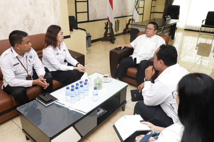 Kepala BNN Kota Pematangsiantar yang Baru Silaturahmi ke Wesly